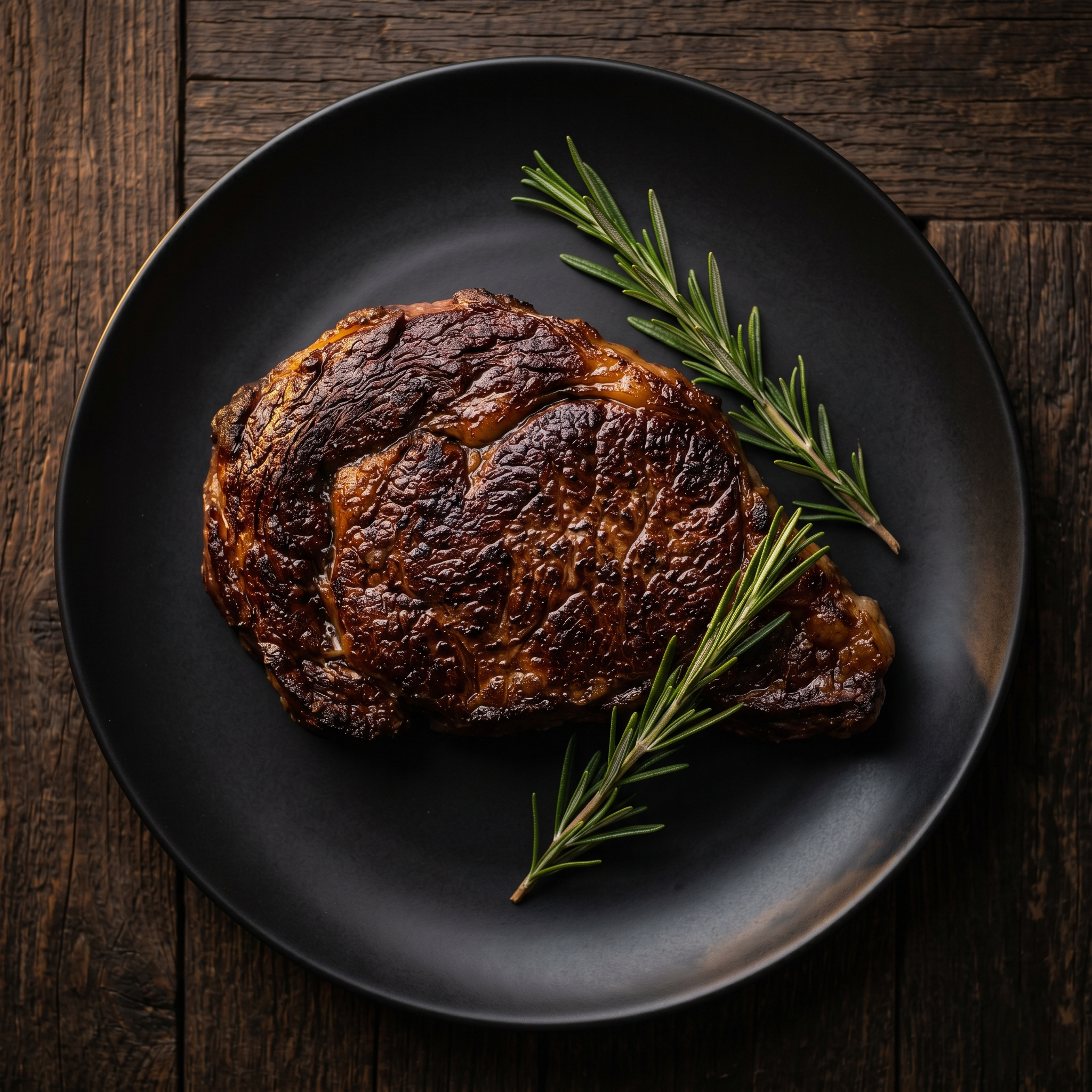 2 X 12oz PEI Blue Dot Rib Eye